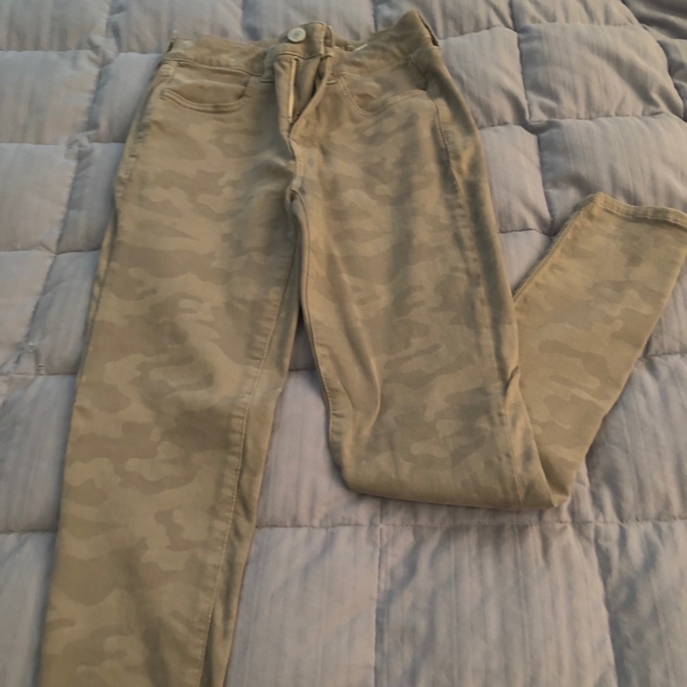 AE Ne(X)t Level High-Waisted Camo Jeggings